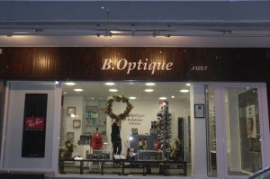 Aménagement d'un magasin d'optique