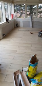 Carrelage imitation parquet