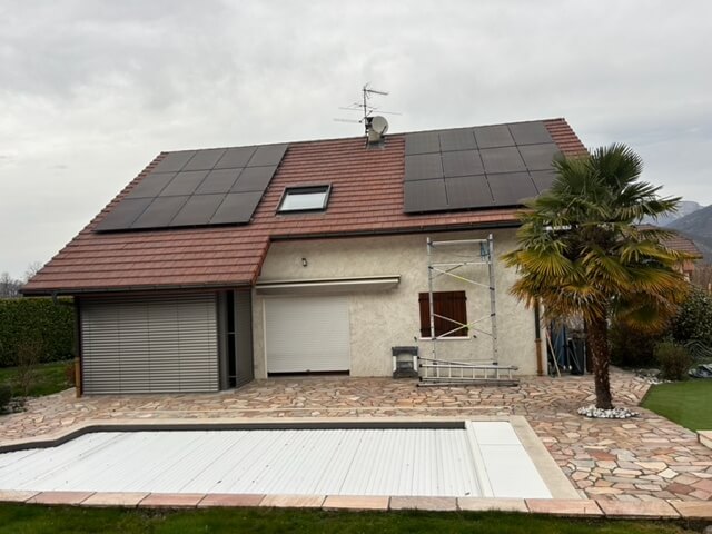 installation photovoltaïque à Doussard